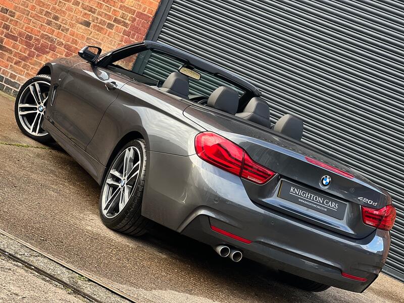 View BMW 4 SERIES 2.0 420d M Sport Convertible